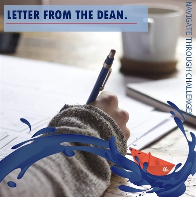 A letter from the Dean - March 26, 2020.