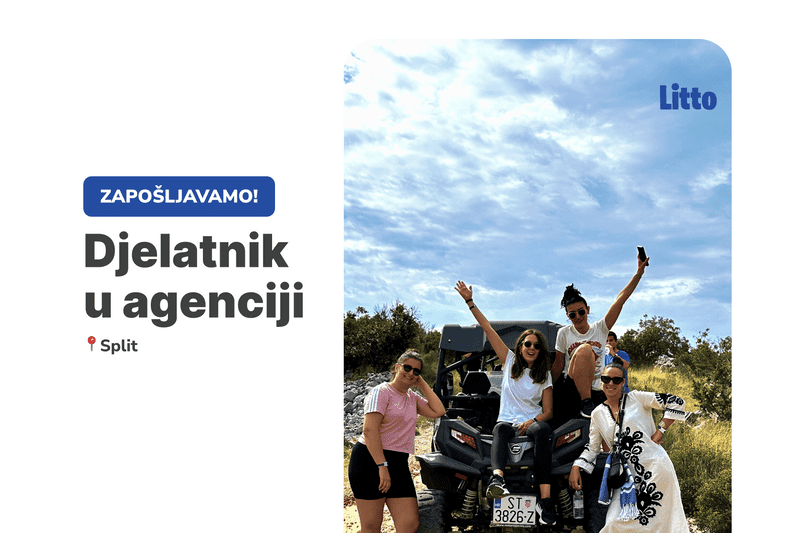 Litto Agency traži djelatnika/cu za rad u turističkoj agenciji!