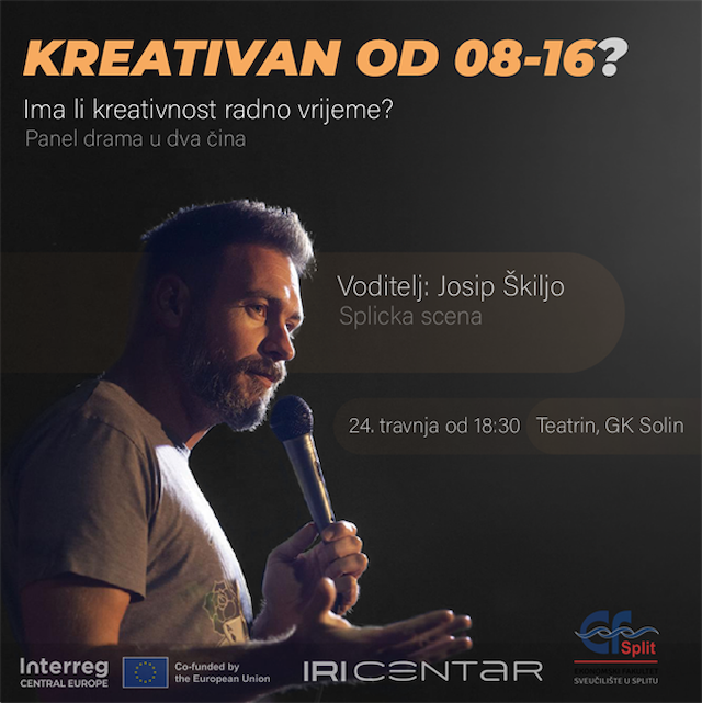 Ima li kreativnost radno vrijeme? - Teatrin, 24. travnja, 18:00 h