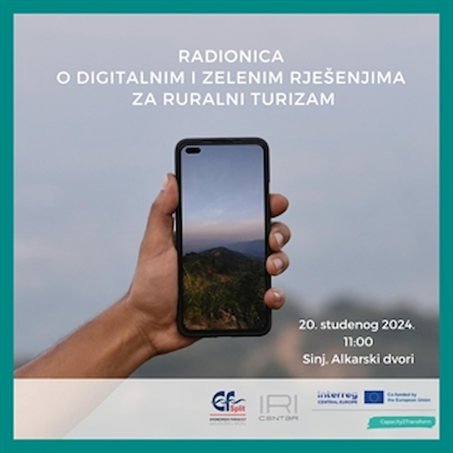 Poziv na radionicu o digitalnim i zelenim rješenjima