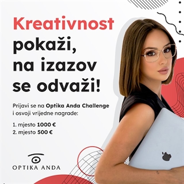 Optika Anda Challenge - studentsko natjecanje, prijave otvorene do 20.11.!